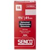 Senco 1-5/8 in. 18 Ga. Straight Strip Galvanized Brad Nails 5000 pk AX18EAA